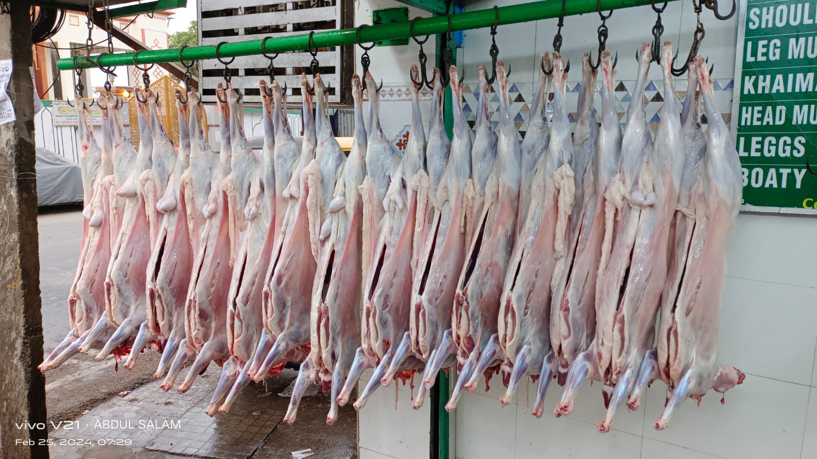 Daily fresh stock